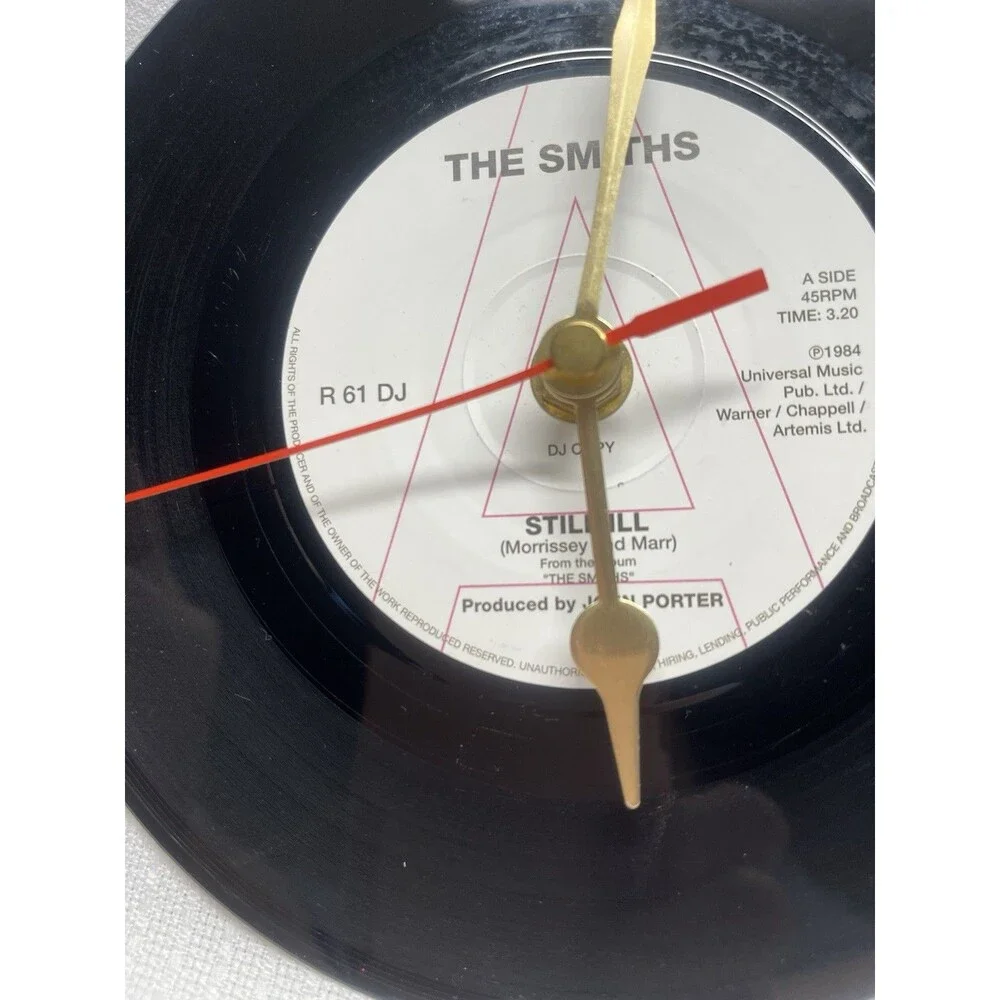 The Smiths Still Ill Vinyl LP Analog Wall Clock Rock Gift Decor Music Works EUC
